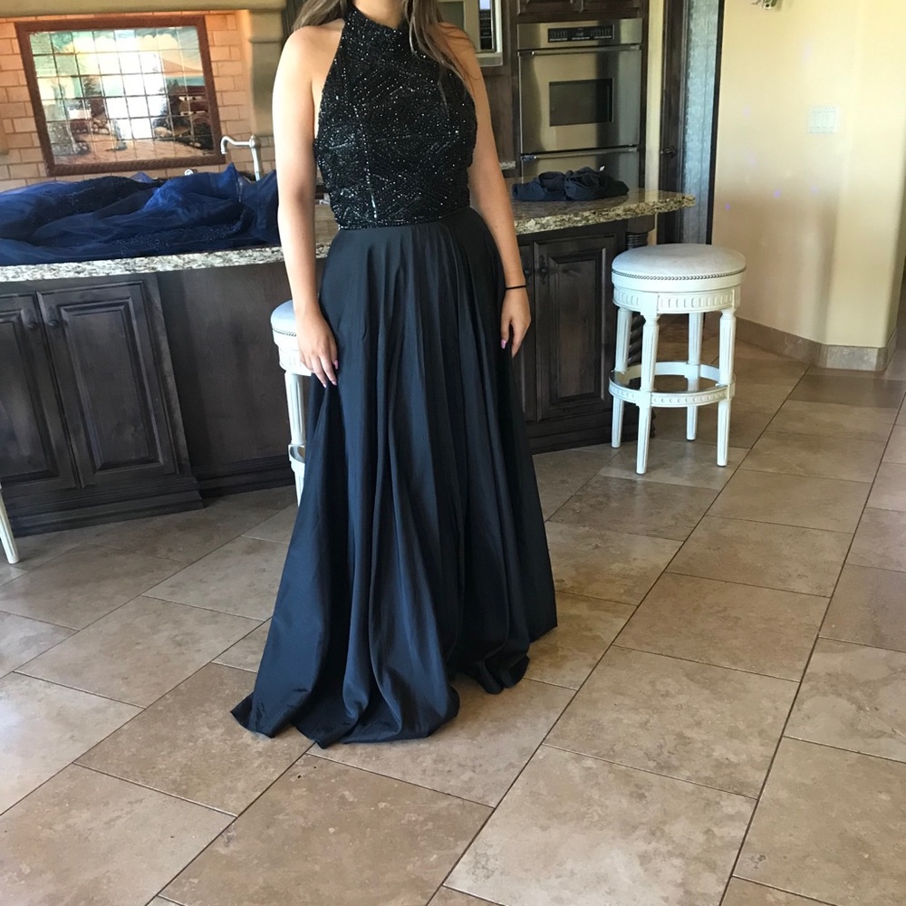 Sheri hill prom/ball gown worn once.